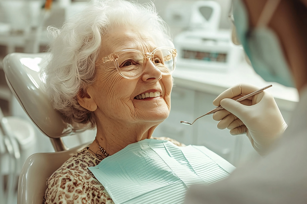 Dentist for seniors providing specialized care at Birch Dental in Whitby